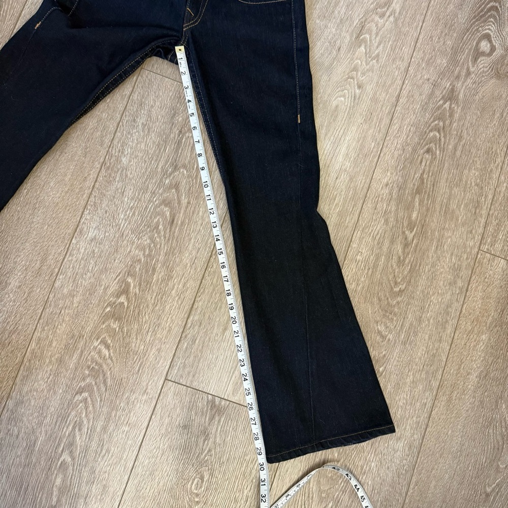 True Religion Joey Flare Denim Jeans Women Dark Blue Y2K USA Dark Blue Jeans 27 - Picture 5 of 11